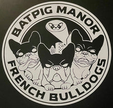 Load image into Gallery viewer, BatPig Manor Vinyl Decal